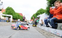 Tor WRC z modelami RC na rynku w Gniewkowie