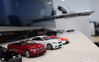 Kolekcja modeli BMW w małej skali