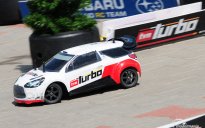 Rajdowy model Citreon DS3 WRC w skali 1:10