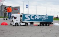 Scandinavia Express event z ciężarówką zdalnie sterowaną Tamiya
