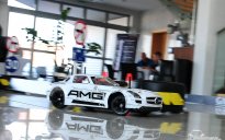 Modele RC AMG na premierze Mercedesa GLC GLC Coupe i GLE - salon Garcarek